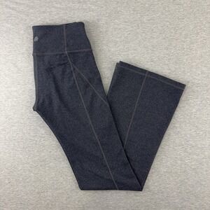Athleta Women's Flare Yoga Pants Gray Size S Nylon Blend Style #903795